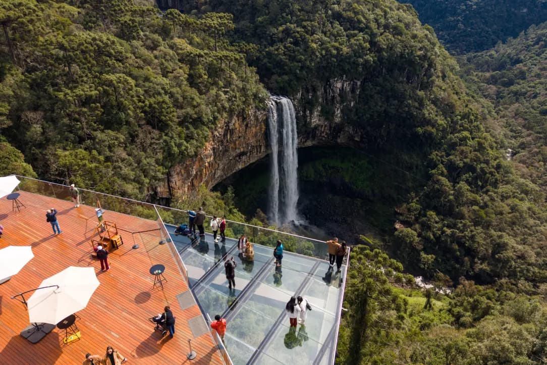 cascata do caracol